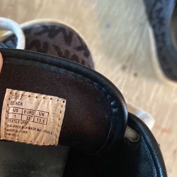 Girls Black Sneakers by Michael Kors - Picture 7 of 7